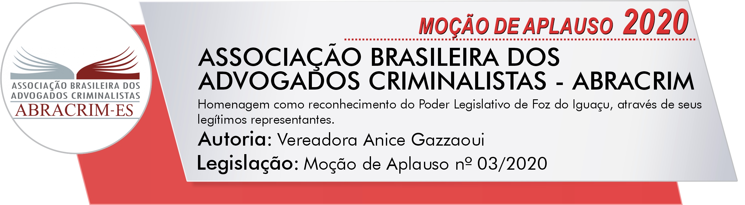 ASSOCIAÇÃO BRASILEIRA DOS ADVOGADOS CRIMINALISTAS - ABRACRIM