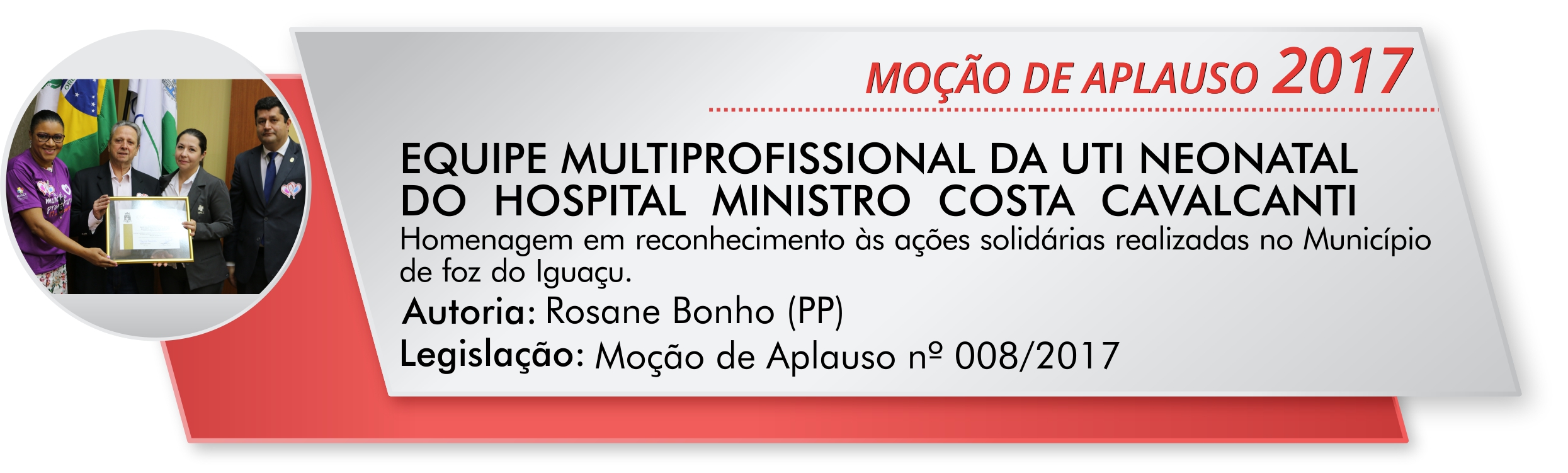 Equipe Multiprofissional que atua na UTI Neonatal do Hospital Ministro Costa Cavalcanti