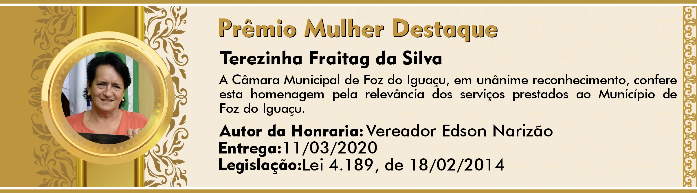 Terezinha Fraitag da Silva