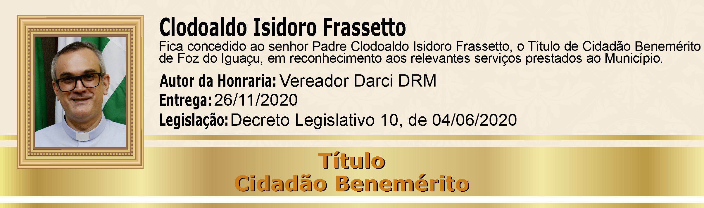 Clodoaldo Isidoro Frassetto