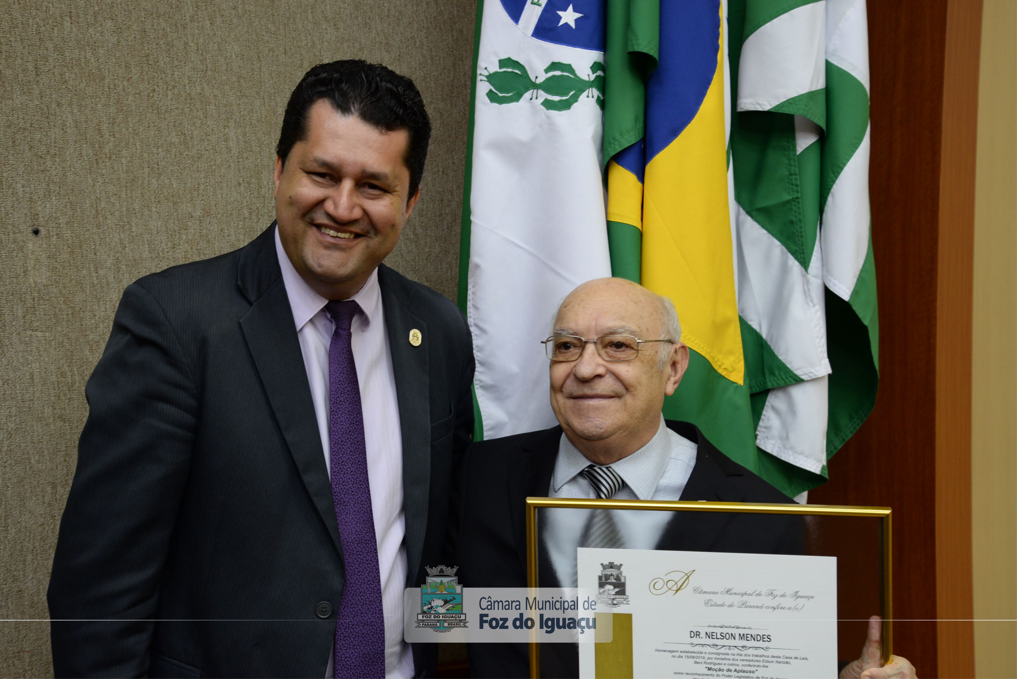 Moção de Aplauso ao Dr Nelson Mendes - 15-10