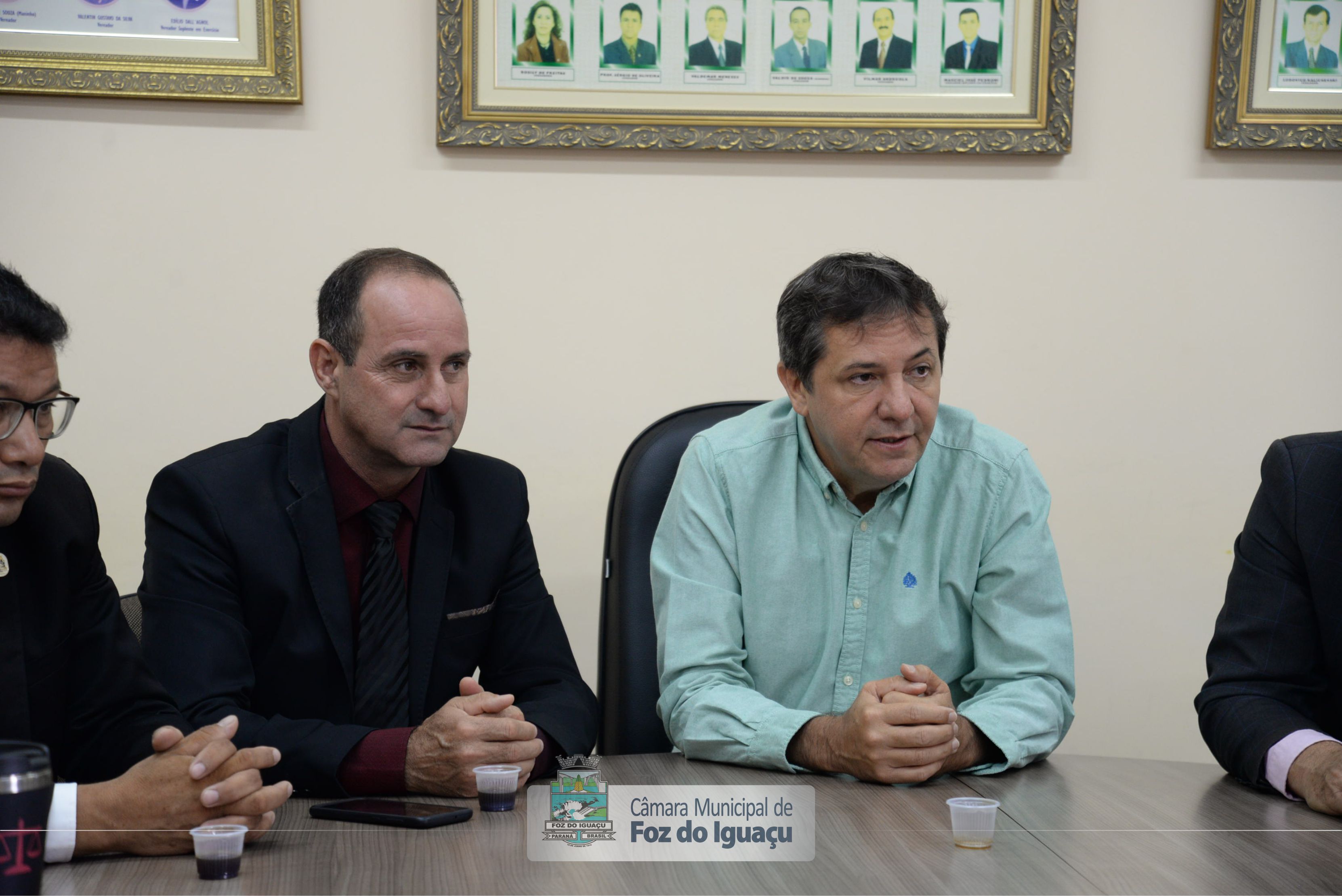 Reunião entre os Vereadores e o Prefeito Municipal, Chico Brasileiro - 16/03/2020