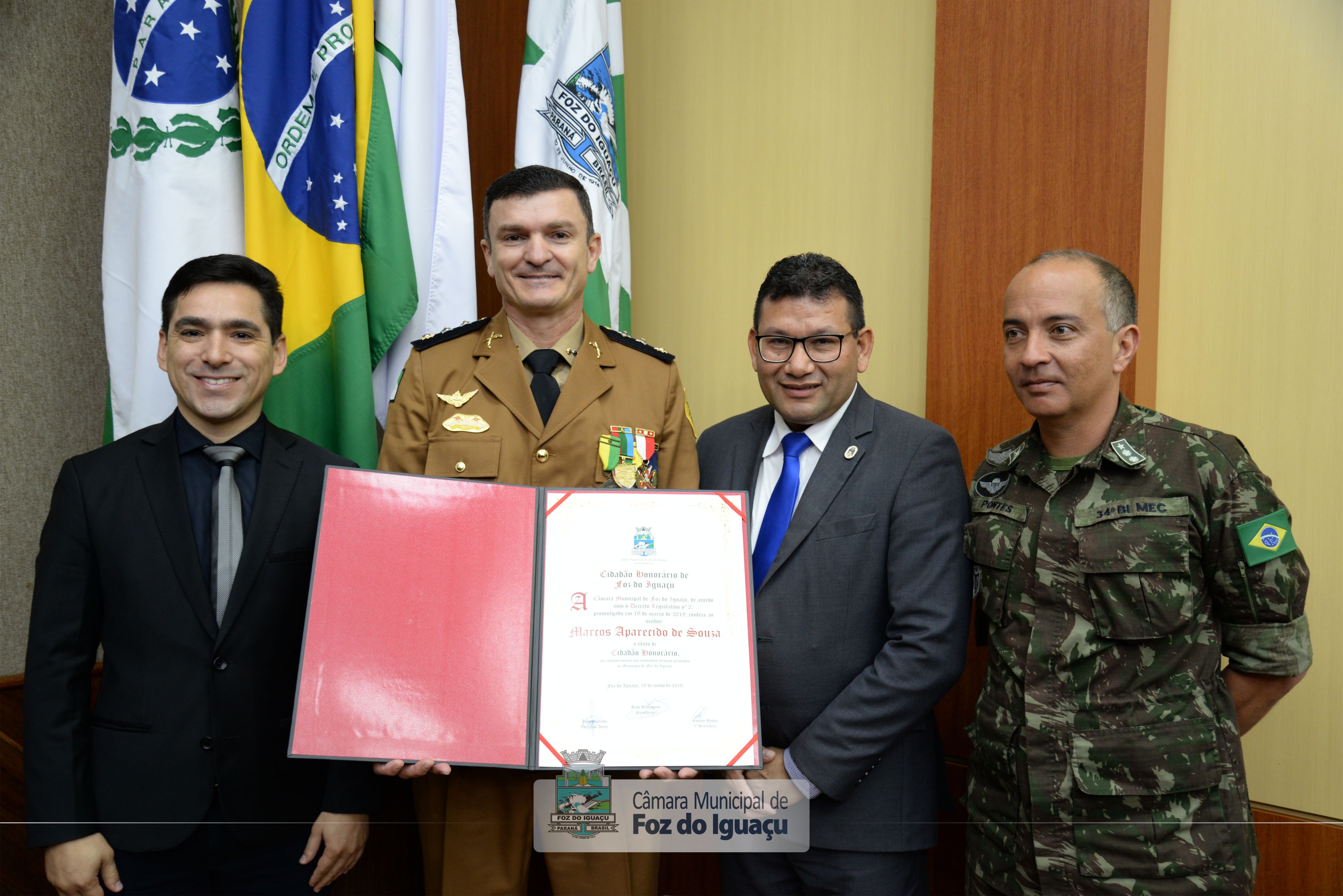 Título de Cidadão Honorário ao Major Marcos Aparecido de Souza - 19-06 (16)