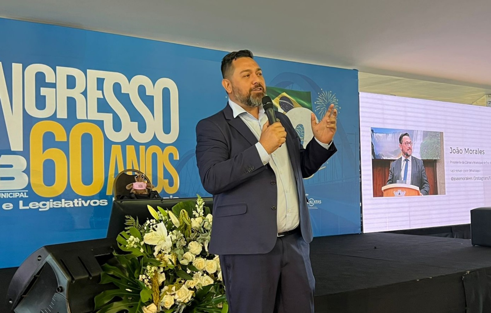 João Morales apresenta em Brasília a transformação digital da Câmara de Foz