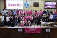 Palestra na Câmara reforça conscientização sobre o câncer de mama