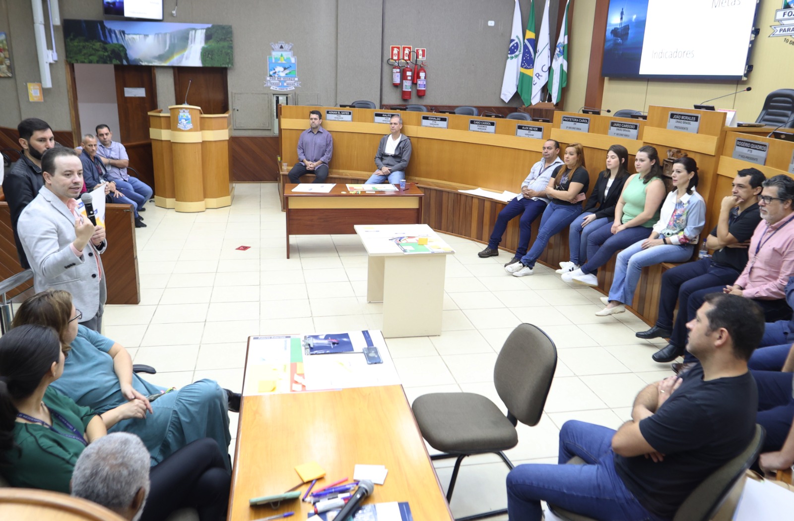Técnicos de câmaras municipais trocam experiências para aprimoramento do processo legislativo   