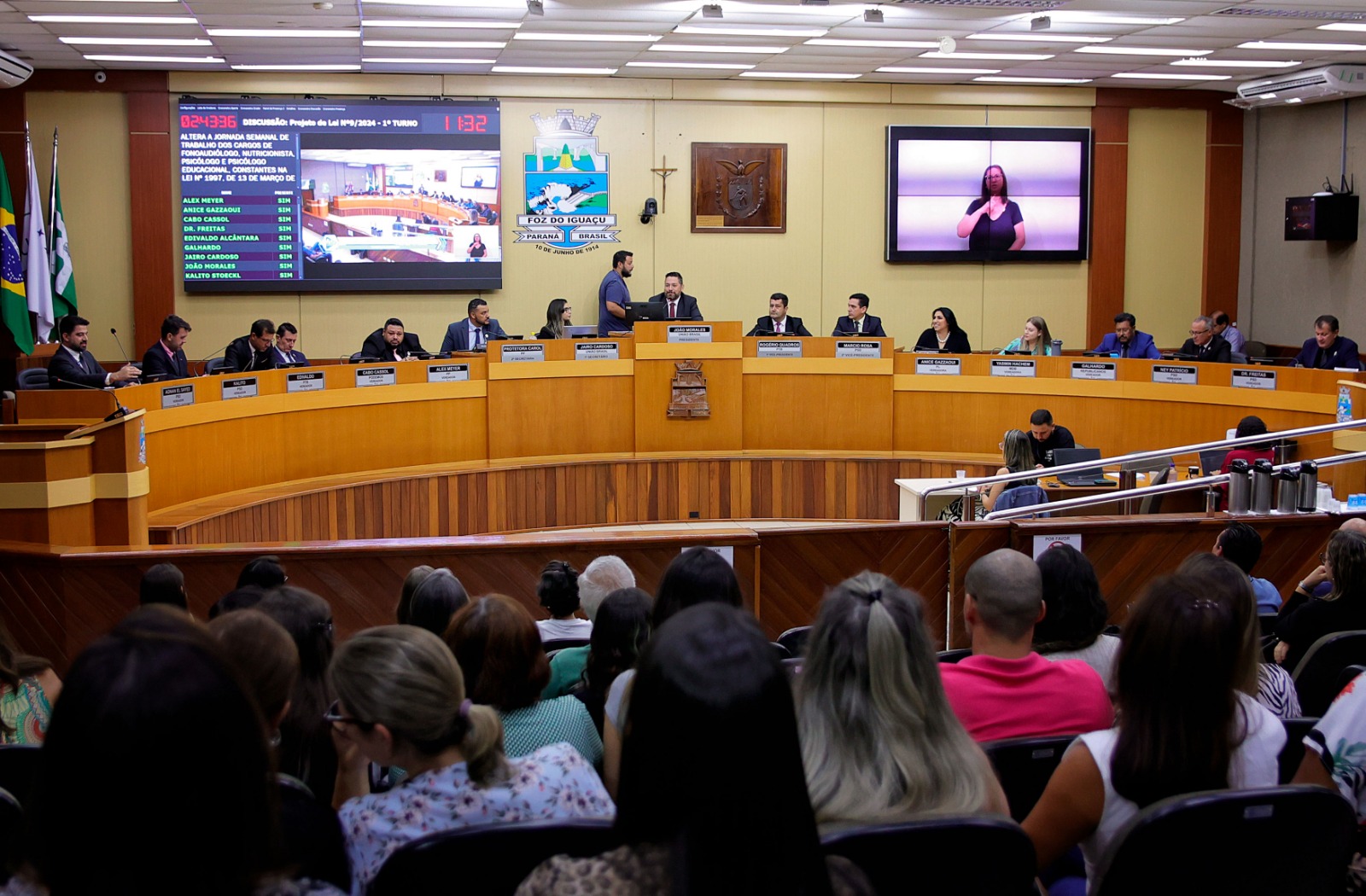 Vereadores de Foz do Iguaçu votaram mais de mil projetos na legislatura