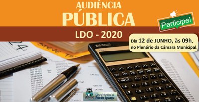 Audiência Pública LDO - 2020